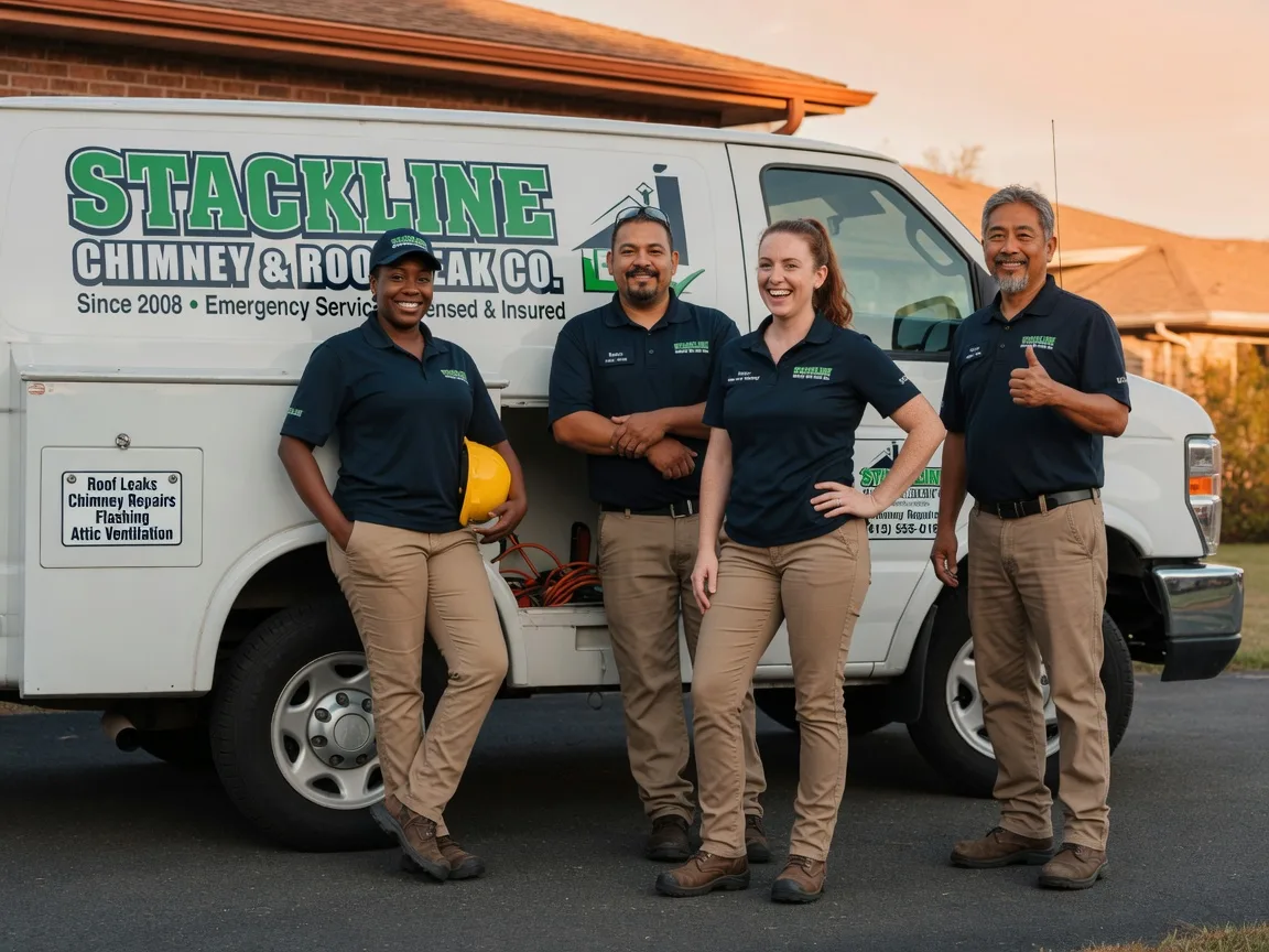 Chimney flashing repair company in Smyrna, NY